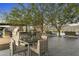 Outdoor dining and grill area near pool offers a perfect spot for entertaining with panoramic views at 7180 E Kierland Blvd # 814, Scottsdale, AZ 85254
