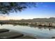 Enjoy mountain views from this rooftop infinity pool and lounge area at 7180 E Kierland Blvd # 814, Scottsdale, AZ 85254