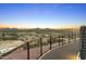 Breathtaking rooftop view showcasing the city skyline with mountains in the distance at sunset at 7180 E Kierland Blvd # 814, Scottsdale, AZ 85254
