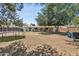 Spacious backyard with a trampoline and outdoor seating at 7607 N 17Th Ave, Phoenix, AZ 85021