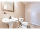 Bathroom with sink and toilet at 822 E Ross Ave, Phoenix, AZ 85024
