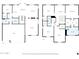 Detailed floor plan showcasing the layout of this two-story home, including the bedrooms, kitchen, living room, and baths at 9034 W Eagle Talon Dr, Peoria, AZ 85383