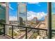 Stunning city view from a balcony, showcasing the skyline and vibrant urban landscape on a bright day at 1 E Lexington Ave # 1108, Phoenix, AZ 85012