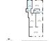 Detailed floor plan showcasing the layout of the home, including the living room, kitchen, and bedrooms at 1306 E Fillmore St, Phoenix, AZ 85006