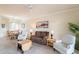 Open-concept living room boasting a dining area, comfortable seating and neutral color palette at 1941 S Pierpont Dr # 2073, Mesa, AZ 85206