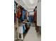 Organized walk-in closet with ample hanging space and shelving for storage at 19877 S 185Th Way, Queen Creek, AZ 85142