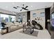 Spacious living room with comfortable seating, stylish decor, and a relaxing atmosphere at 226 E Markwood Dr, Chandler, AZ 85286
