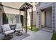 Cozy outdoor patio with comfortable seating, stylish decor, and a relaxing ambiance at 226 E Markwood Dr, Chandler, AZ 85286