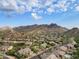Stunning aerial shot of the community with mountain views at 24645 N 117Th St, Scottsdale, AZ 85255