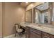 Bathroom with granite countertops and undermount sink at 25971 W Taro Dr, Buckeye, AZ 85396