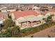 Relax on the extended patio with beautiful desert landscaping and a cozy outdoor living space at 25971 W Taro Dr, Buckeye, AZ 85396