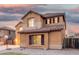 Attractive two-story home featuring beautiful architecture and well-maintained exterior features at 2986 E Country Shadows St, Gilbert, AZ 85298