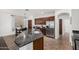 Spacious kitchen with granite countertops, stainless steel appliances, and ample cabinet space at 2986 E Country Shadows St, Gilbert, AZ 85298