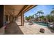 Covered patio area offers an inviting space for outdoor dining and relaxation at 3103 S Benton --, Mesa, AZ 85212