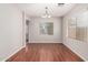 Inviting dining room with modern chandelier and large windows, perfect for gatherings at 3750 S Ashley Pl, Chandler, AZ 85286