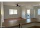 Bright living room with wood floors and natural light at 525 N Miller Rd # 239, Scottsdale, AZ 85257