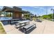 Park picnic tables offer great space for community gatherings or a relaxing Gathering meal at 652 E Rojo Way, Gilbert, AZ 85297