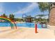 Bright splash pad equipped with various spray features and shaded areas for a refreshing play experience at 652 E Rojo Way, Gilbert, AZ 85297