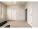 Bright bedroom featuring neutral paint, plush carpet and large closet with sliding doors at 6971 W El Cortez Pl, Peoria, AZ 85383