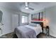 Cozy bedroom with a queen bed, soft lighting, and modern accents at 7524 N Via Del Elemental --, Scottsdale, AZ 85258