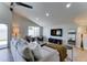 Cozy living room featuring comfortable seating, a television, and ample natural light at 7524 N Via Del Elemental --, Scottsdale, AZ 85258