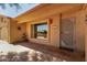 Exterior view of house showcasing the entrance and well-maintained front porch and walkway at 922 S 80Th St, Mesa, AZ 85208