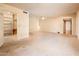 Neutral bedroom with ceiling fan and large closet provides a flexible living space at 1562 W Las Palmaritas Dr, Phoenix, AZ 85021