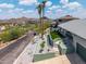 Beautiful home exterior with desert landscaping and stunning mountain views at 1701 E Camino Del Santo --, Phoenix, AZ 85022