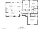 Detailed floor plan of a 1384 sq ft home, showcasing the layout of the kitchen, bedrooms, bathrooms, and living spaces at 1814 W Thomas Rd, Phoenix, AZ 85015