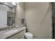 Well-appointed bathroom with granite counters, modern fixtures, and a tiled shower at 2094 E Aris Dr, Gilbert, AZ 85298