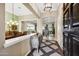 Elegant foyer with high ceilings and a view into the dining and living areas at 2094 E Aris Dr, Gilbert, AZ 85298
