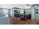 Upstairs media room with comfortable seating at 2185 E Gillcrest Rd, Gilbert, AZ 85298