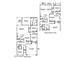 Detailed floor plan showcasing the layout of the home, highlighting room sizes and relationships at 24052 W Pima St, Buckeye, AZ 85326
