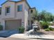 Inviting two-story home with a two car garage, well-maintained landscaping, and a 'For Sale' sign at 2754 S Apache Dr, Chandler, AZ 85286