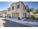 Inviting home with two-car garage, meticulously landscaped front yard, and charming architectural details at 2754 S Apache Dr, Chandler, AZ 85286
