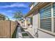 The backyard patio includes pavers, a grill, and a seating area for outdoor relaxation and dining at 2754 S Apache Dr, Chandler, AZ 85286