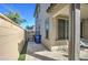 This patio features pavers, a side yard, and ample space for outdoor enjoyment at 2754 S Apache Dr, Chandler, AZ 85286