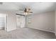 Spacious primary bedroom with en-suite bathroom and ample natural light at 322 N 78Th Pl, Mesa, AZ 85207