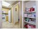 Well-organized pantry offers plenty of shelving space for storing food and household essentials at 3830 E Lakewood Pkwy # 1057, Phoenix, AZ 85048