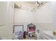 Spacious walk-in closet with a door and wire shelving at 3830 E Lakewood Pkwy # 1057, Phoenix, AZ 85048