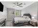Cozy bedroom featuring a neutral palette, plush carpeting, and abundant natural light at 3935 E Rough Rider Rd # 1039, Phoenix, AZ 85050