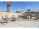 Inviting backyard with fire pit, barbecue, and outdoor seating, perfect for entertaining guests at 4353 W Walton Way, Chandler, AZ 85226
