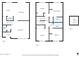 Detailed floor plan illustrating the layout of the home's three floors including the kitchen, bedrooms, and bathrooms at 4599 N 17Th Ave, Phoenix, AZ 85015