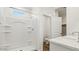 Clean bathroom featuring a full shower and matching vanity at 48402 N Duran Way, Gold Canyon, AZ 85118