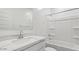 Bathroom with a marble vanity top and a shower/tub combo at 48402 N Duran Way, Gold Canyon, AZ 85118