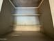 Large open closet features shelving for ample storage at 5042 S 22Nd St, Phoenix, AZ 85040
