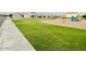 This community park boasts a green lawn, a playground, and lush greenery, enhancing neighborhood charm at 512 E Bamboo Ln, San Tan Valley, AZ 85140