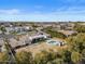 Estate aerial view featuring the home, outdoor amenities, manicured landscaping, and neighborhood at 5827 S Marin Ct, Gilbert, AZ 85298