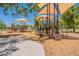 Community playground with slides, ladders, and sunshades providing a great outdoor play space at 6231 E Desert Cove Ave, Scottsdale, AZ 85254