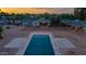 A gorgeous pool with a large deck perfect for entertaining at 6231 E Desert Cove Ave, Scottsdale, AZ 85254